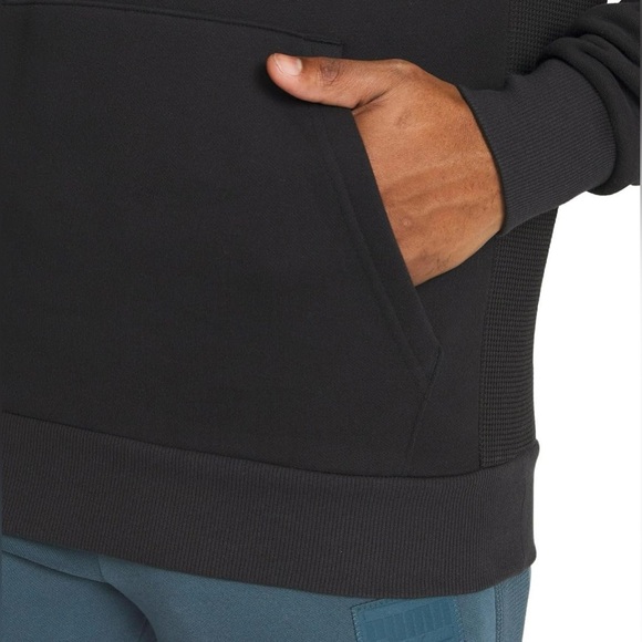 PUMA Men's Pullover Regular Fit Kangaroo Pocket Hoodie - Picture 4 of 7